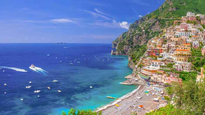 Amalfi coast italy positano travel vogue easier reach getty where