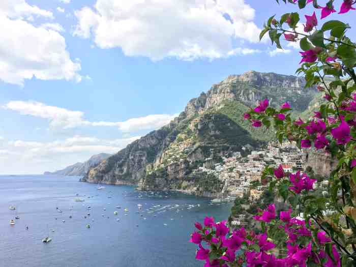 Amalfi coast italy positano nomanbefore